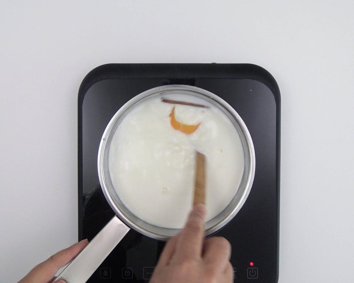Arroz con leche y chocolate