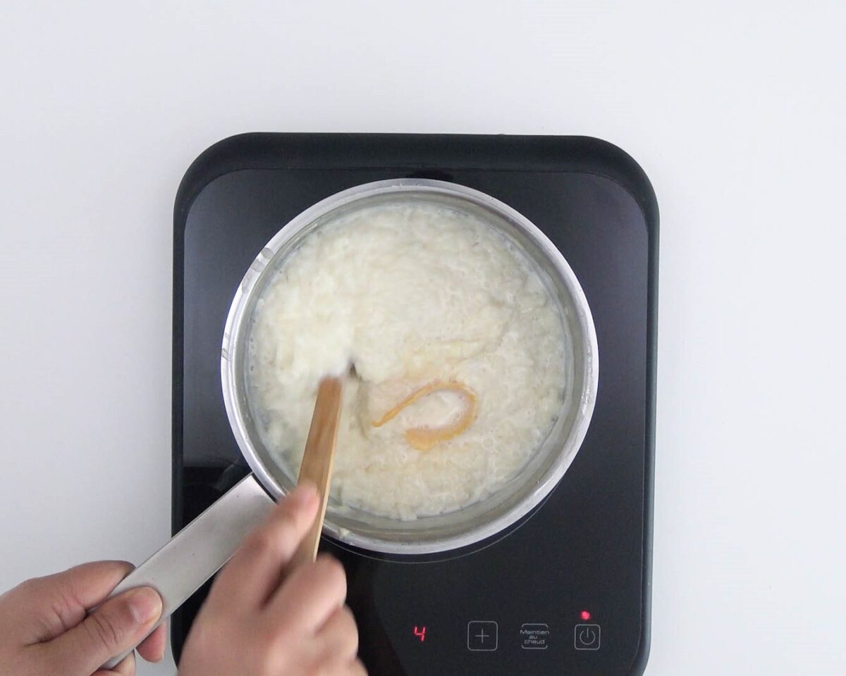 Arroz con leche y chocolate