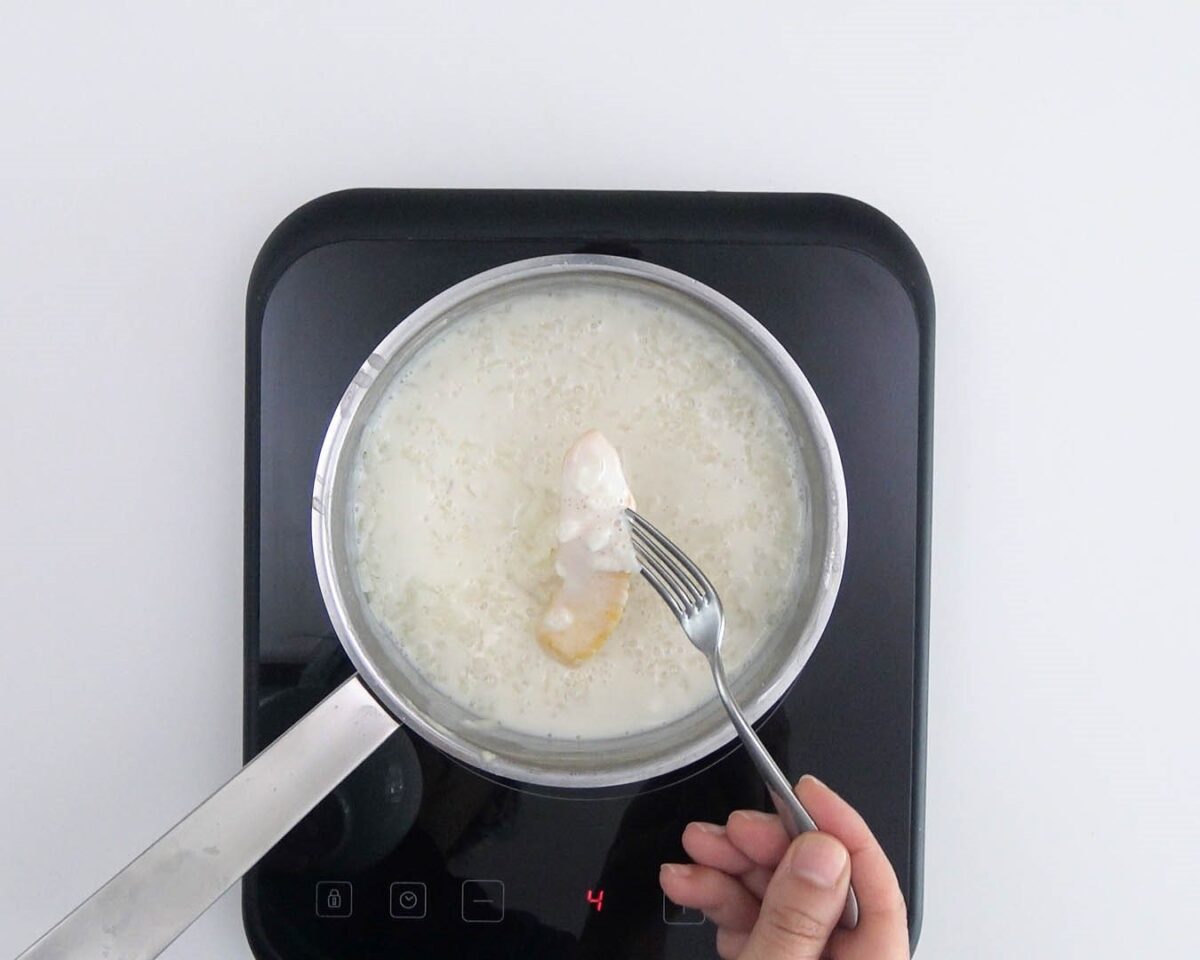 Arroz con leche y chocolate