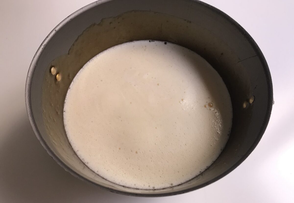 Flan de huevo en olla exprés