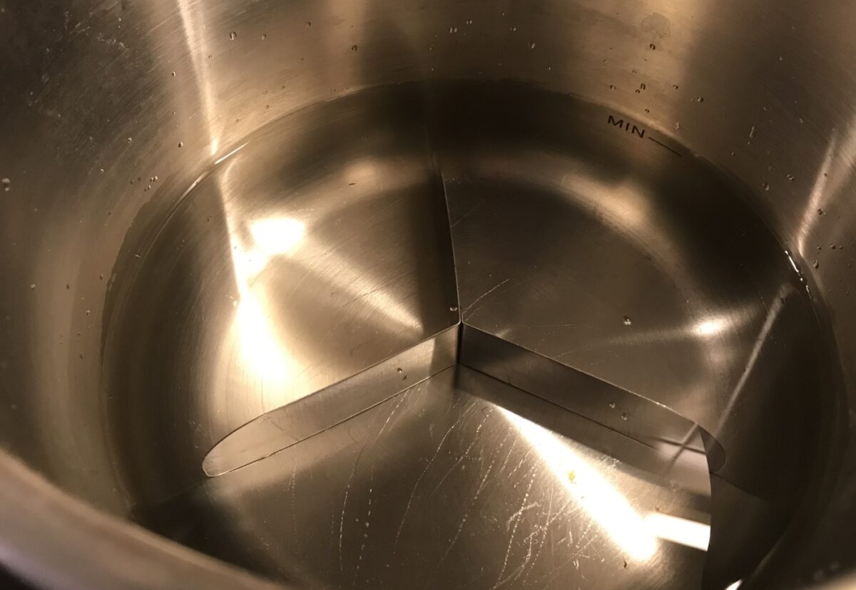Flan de huevo en olla exprés