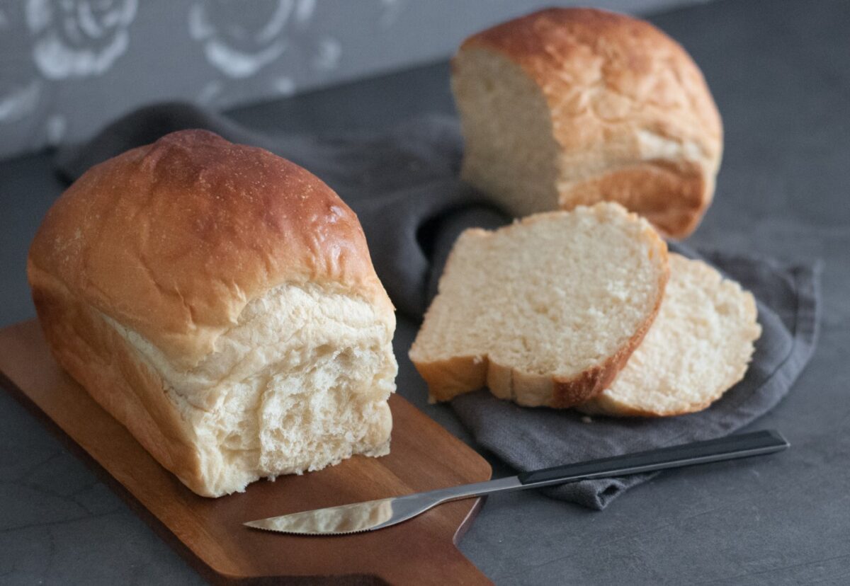 Pan de leche japonés