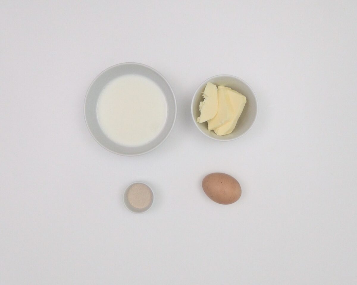 Pan de leche japonés