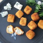 Croquetas casi líquidas de queso y pollo