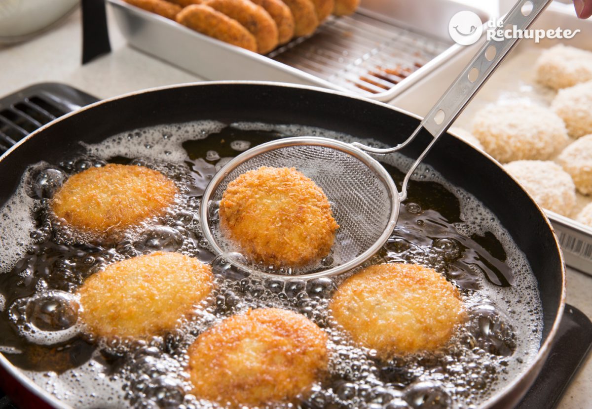 Cómo freír croquetas sin que se abran ni queden grasientas