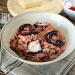 Risotto de pulpo o polpo alla parmigiana