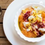 Salmorejo cordobés casero. Receta andaluza fácil paso a paso