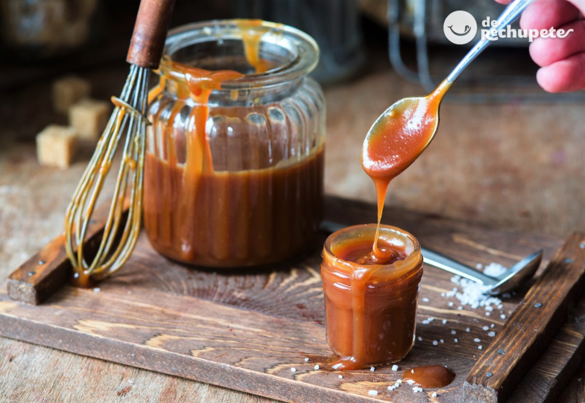 Cómo hacer caramelo salado. Toffee casero