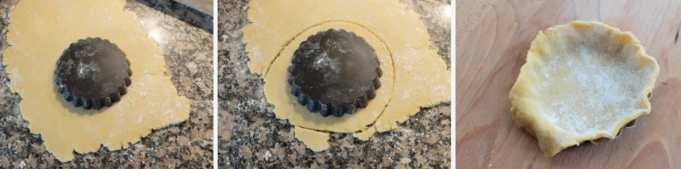 Tarta o tartaletas de frutas
