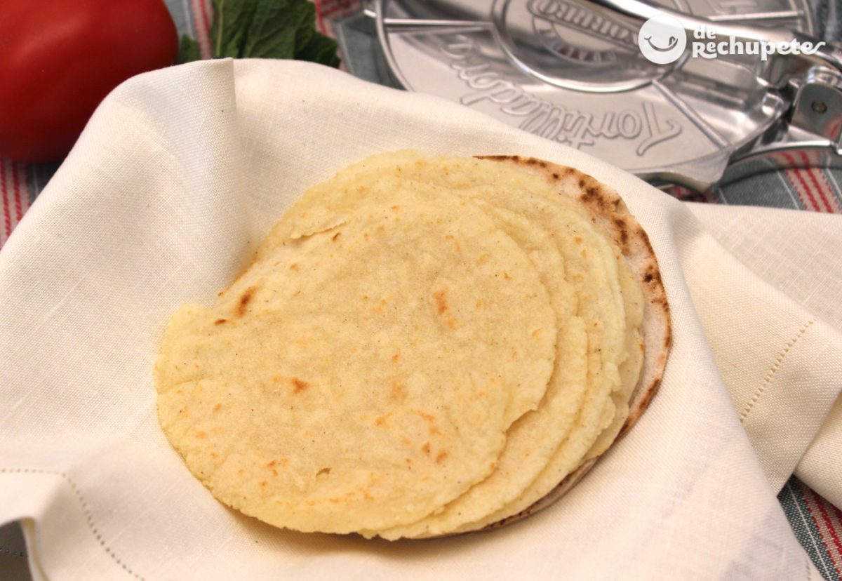 Tortillas de maíz para tacos y nachos