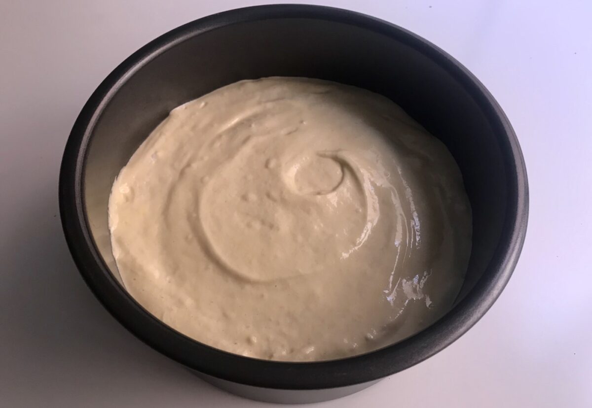 Bizcocho súper esponjoso con 3 ingredientes