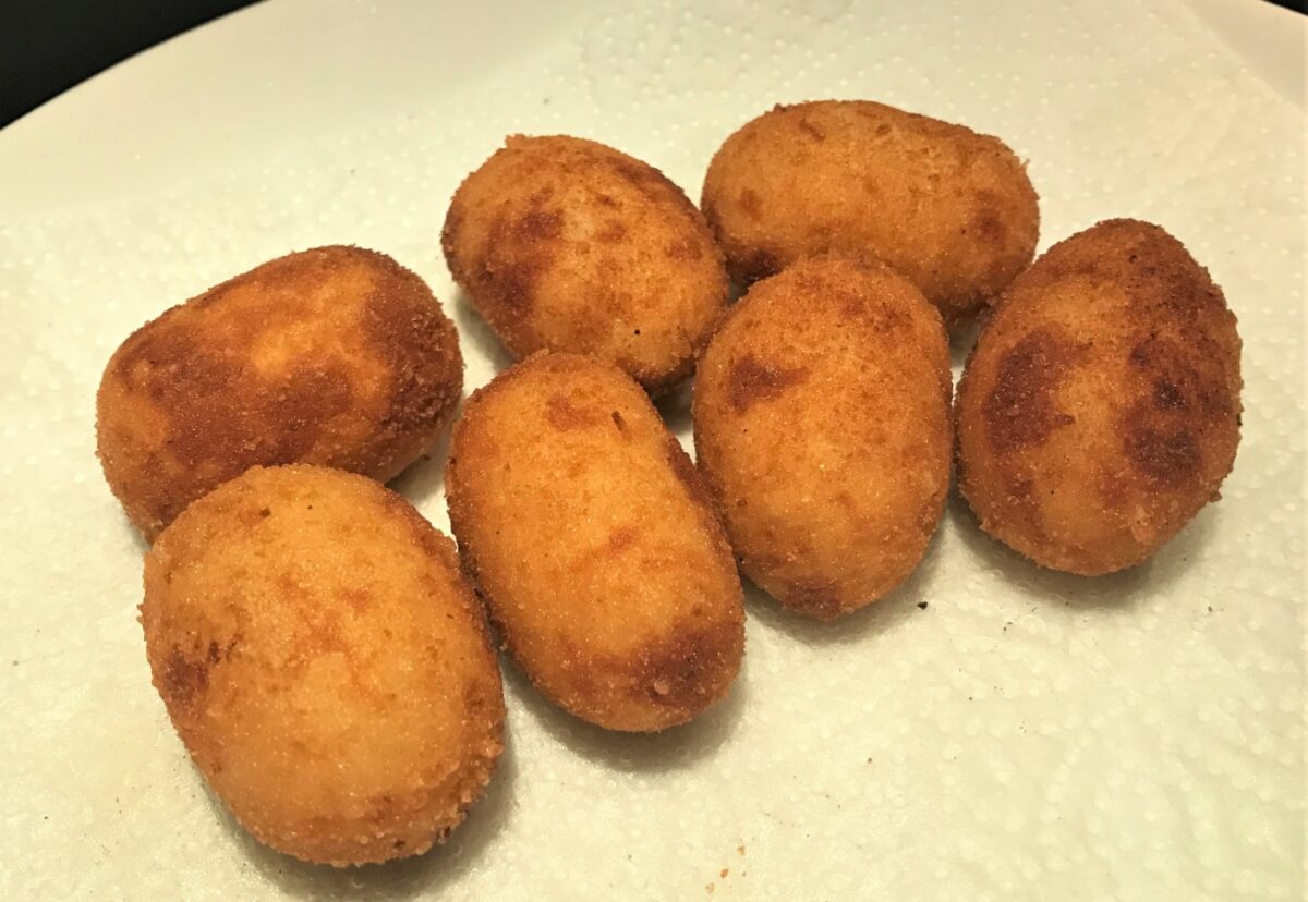 Croquetas caseras de pollo asado