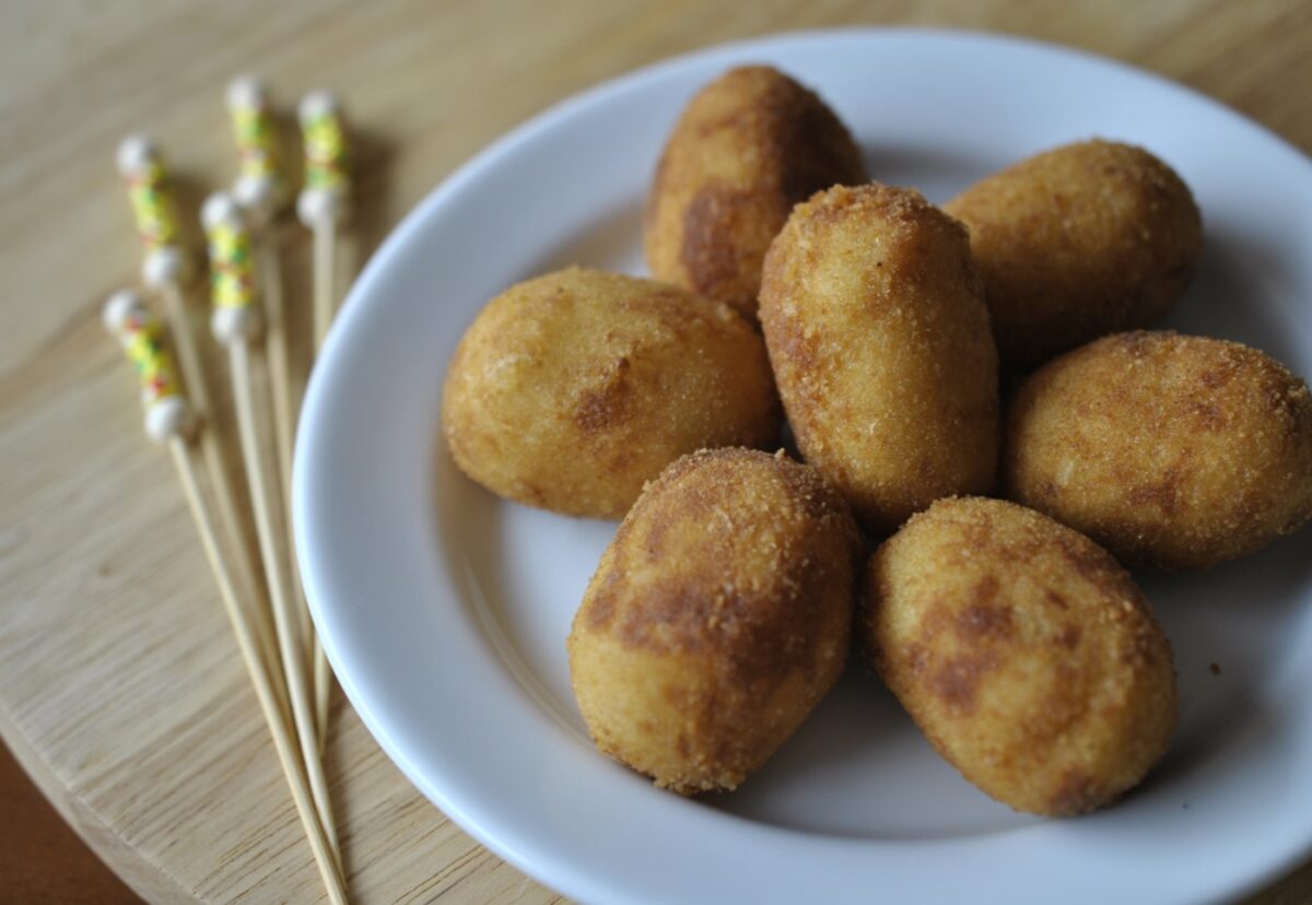Croquetas caseras de pollo asado