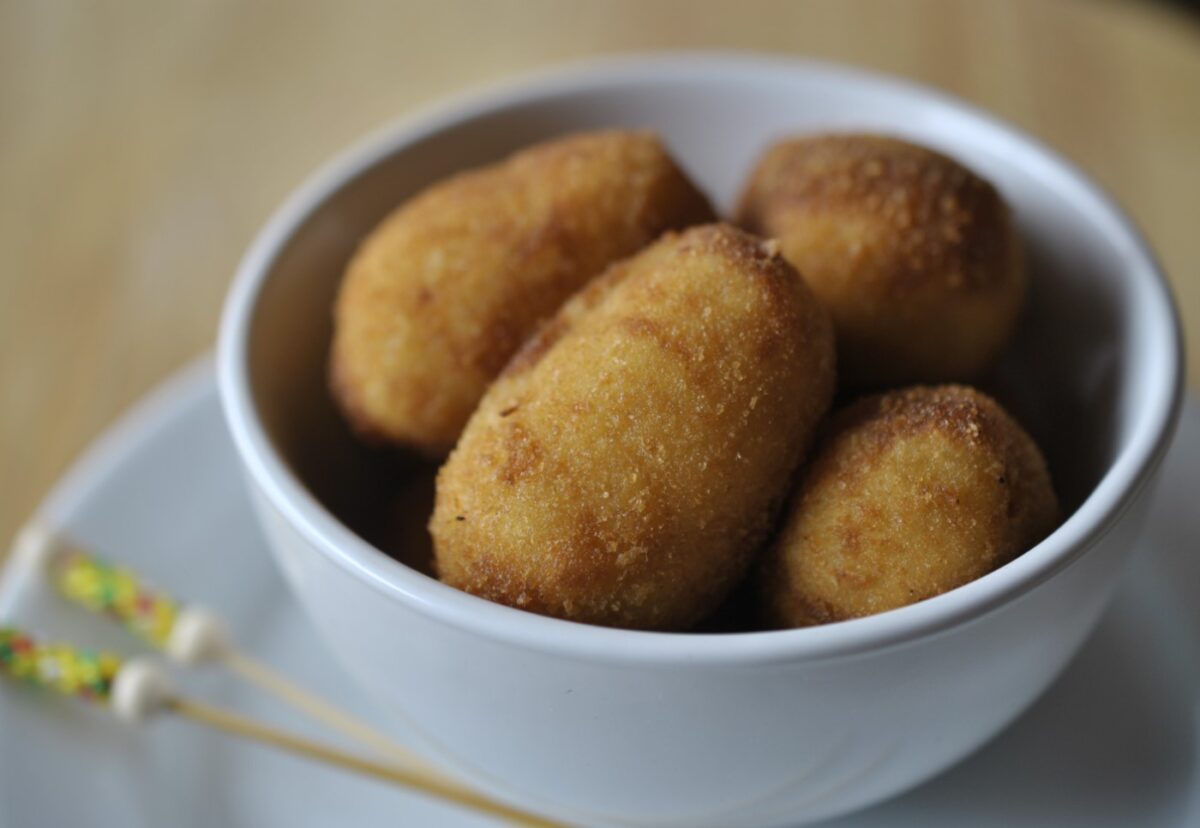Croquetas caseras de pollo asado