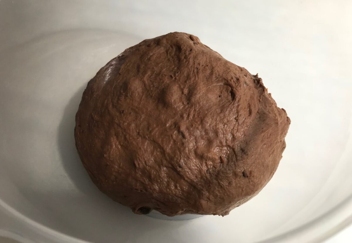 Pan casero con chocolate