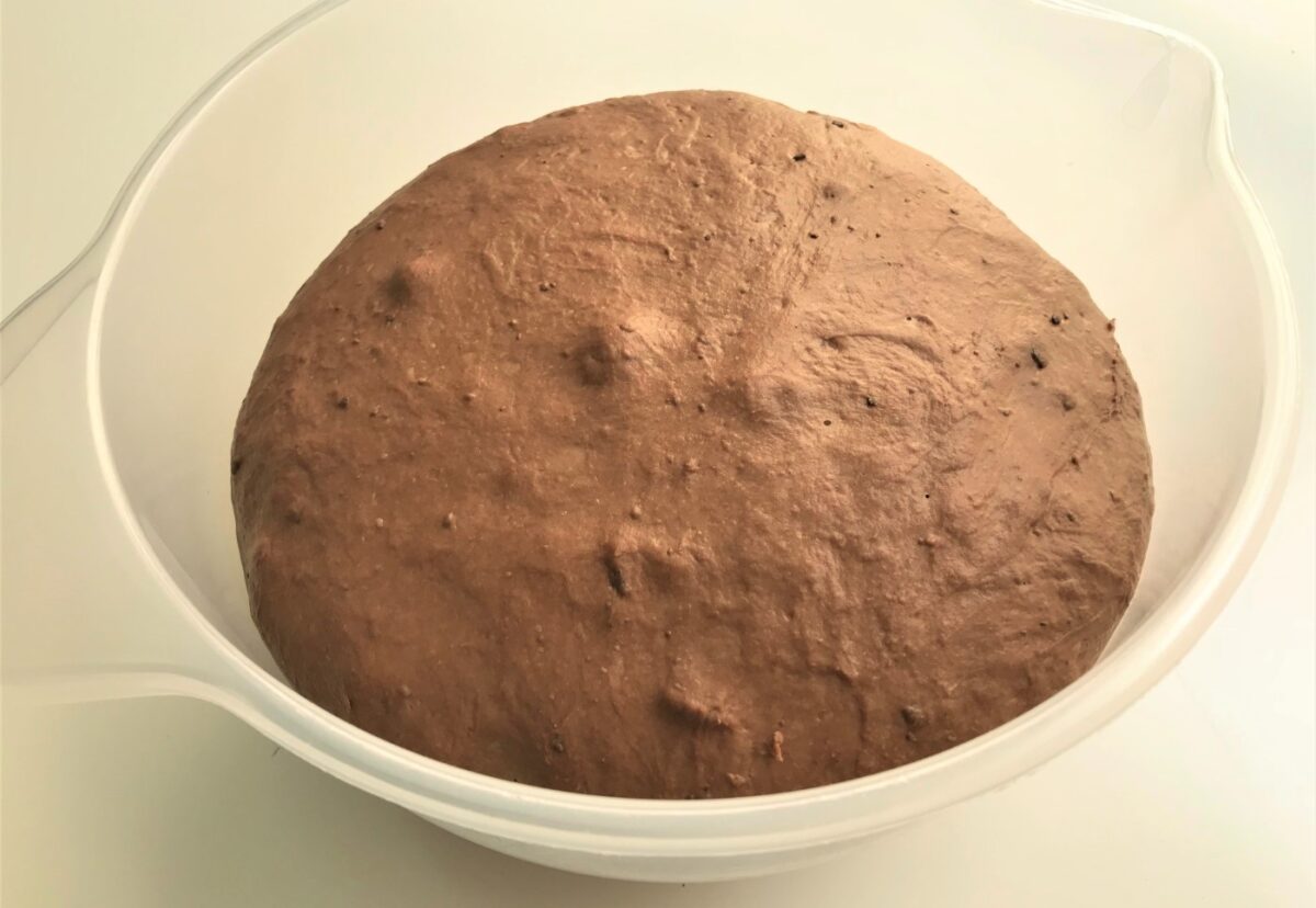 Pan casero con chocolate
