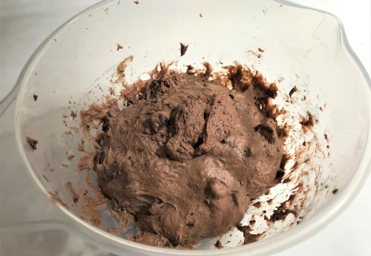 Pan casero con chocolate
