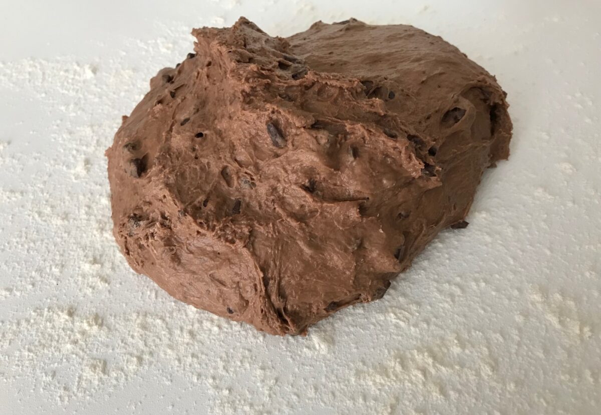 Pan casero con chocolate