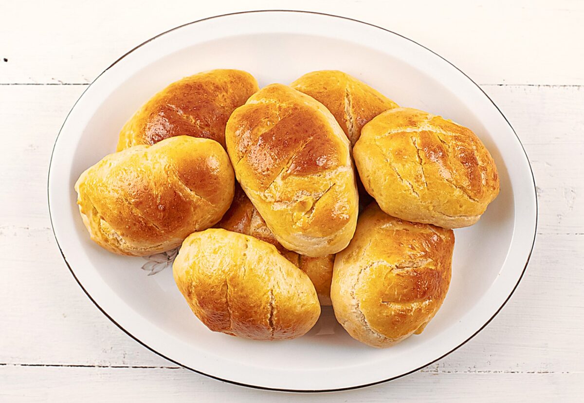Panecillos dulces para rellenar canapés