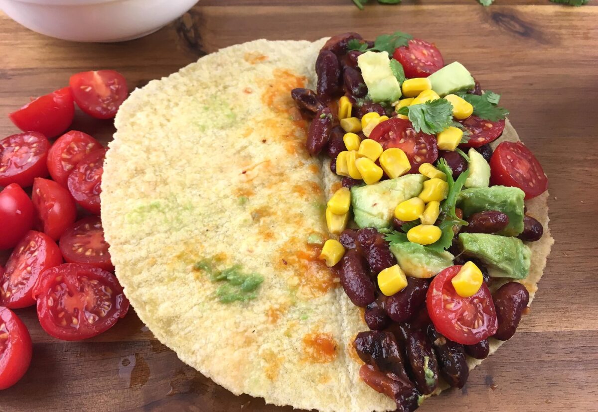 Tacos veganos en 15 minutos