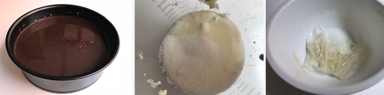 Tarta fría de yogur y café sin horno