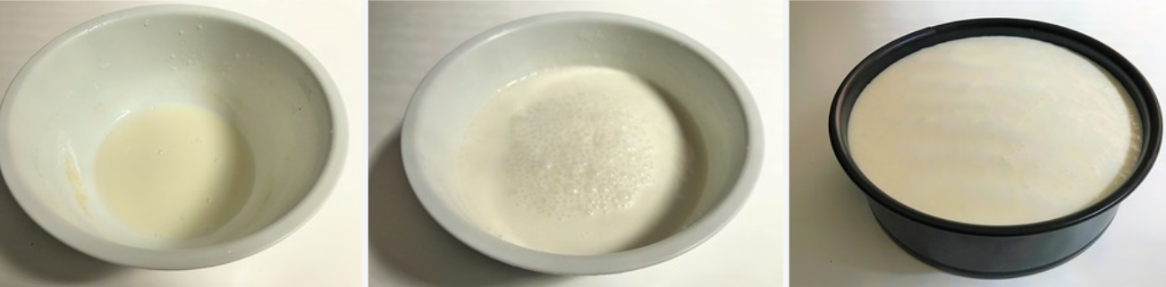 Tarta fría de yogur y café sin horno