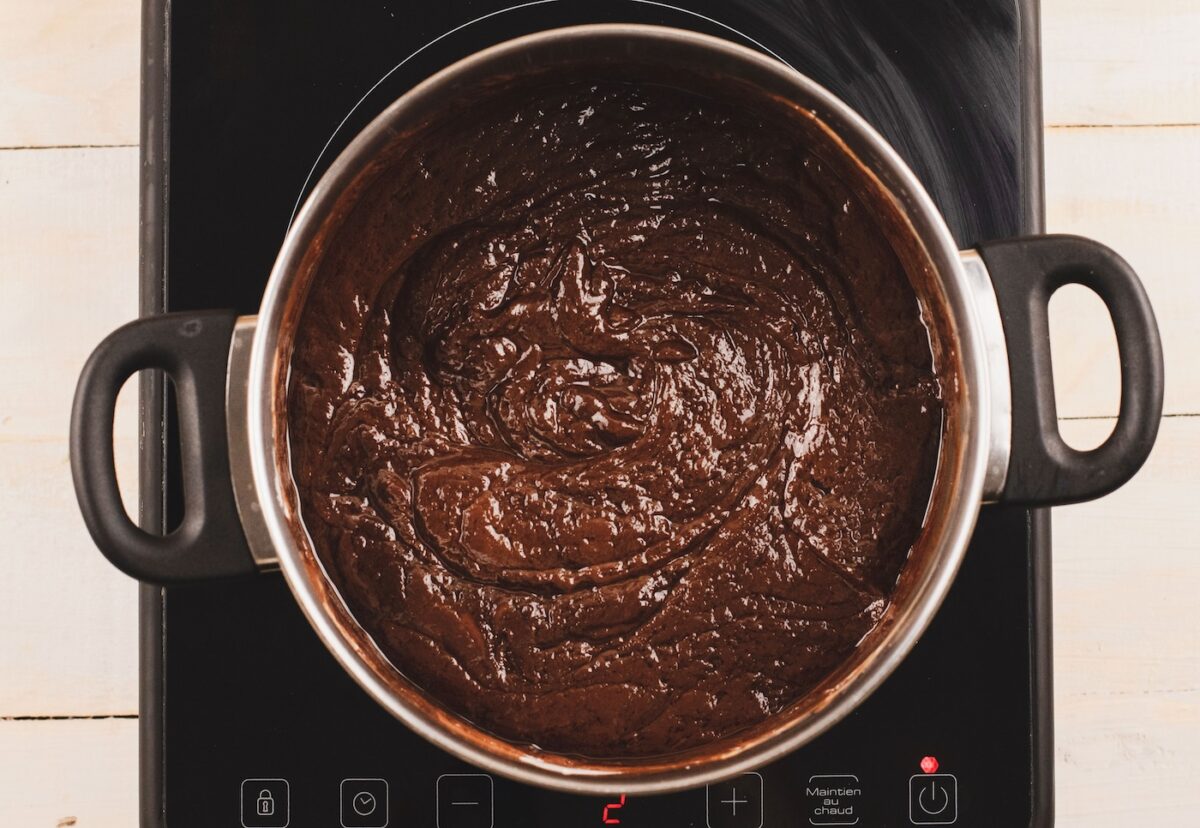 Tarta de galletas y chocolate sin horno
