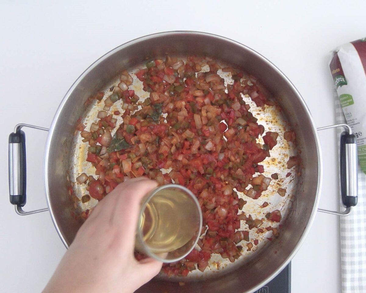 Arroz con pulpo y gambas