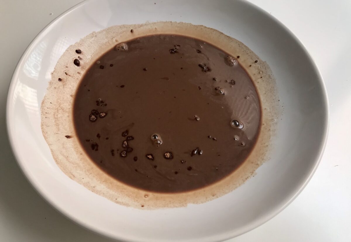 Tarta de galletas y chocolate blanco