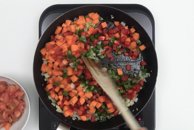 Quinoa con verduras. Receta súper fácil y saludable
