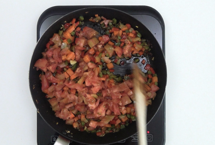 Quinoa con verduras. Receta súper fácil y saludable