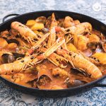 Suquet de pescado y marisco. Suquet de peix