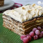 Tarta de galletas con mascarpone y chocolate