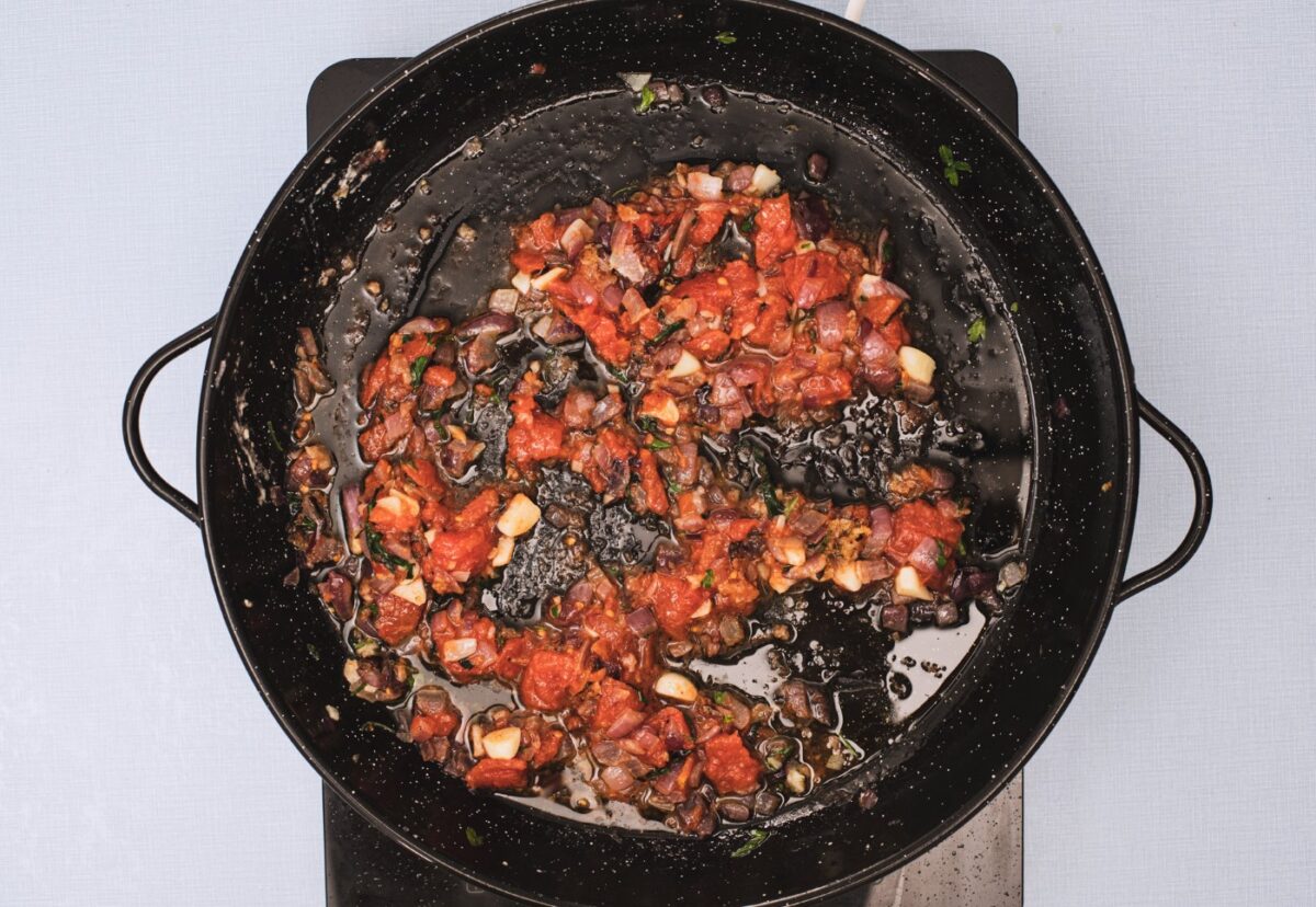 Suquet de pescado y marisco. Suquet de peix
