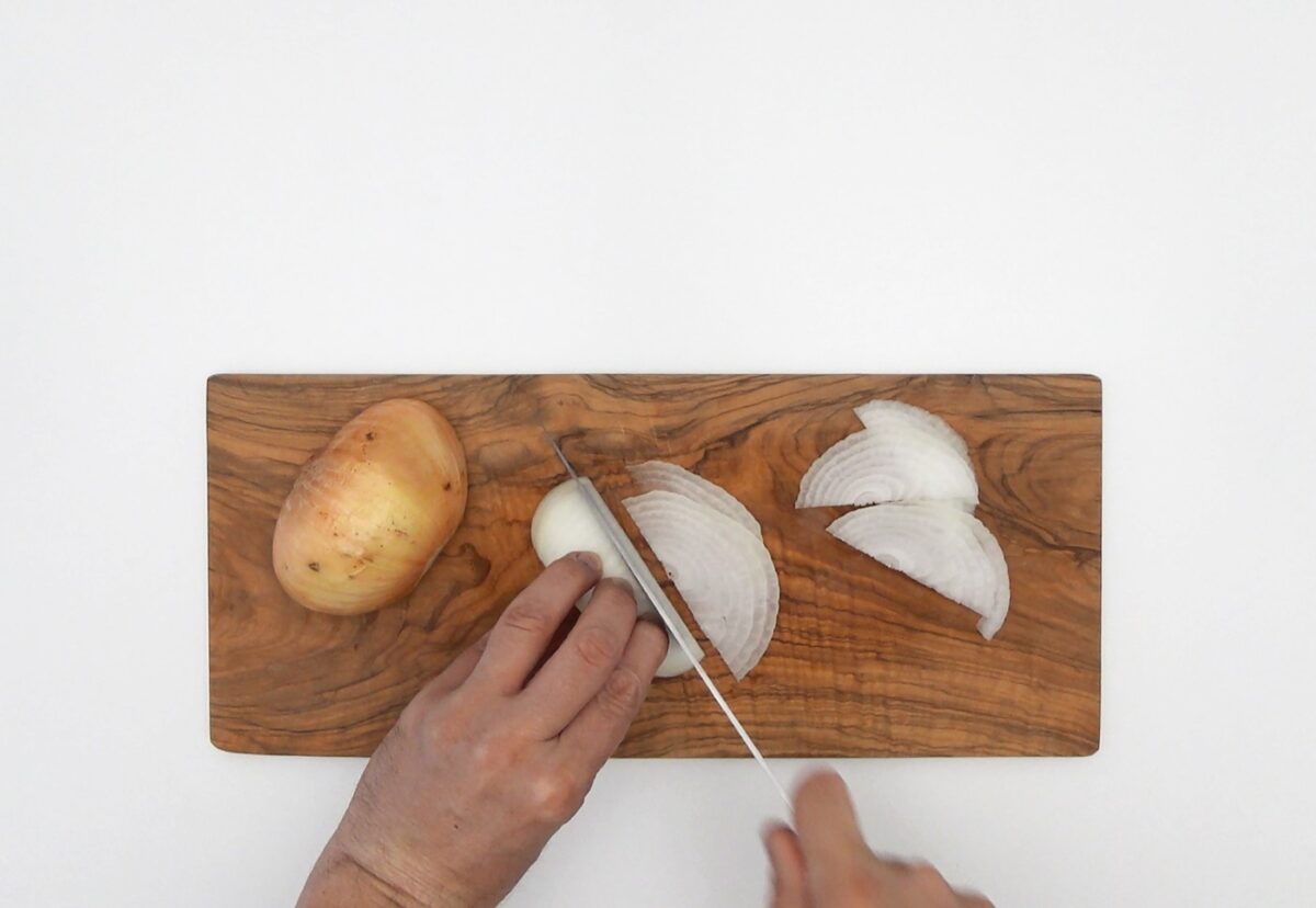 Tosta de gulas, pulpo y langostinos