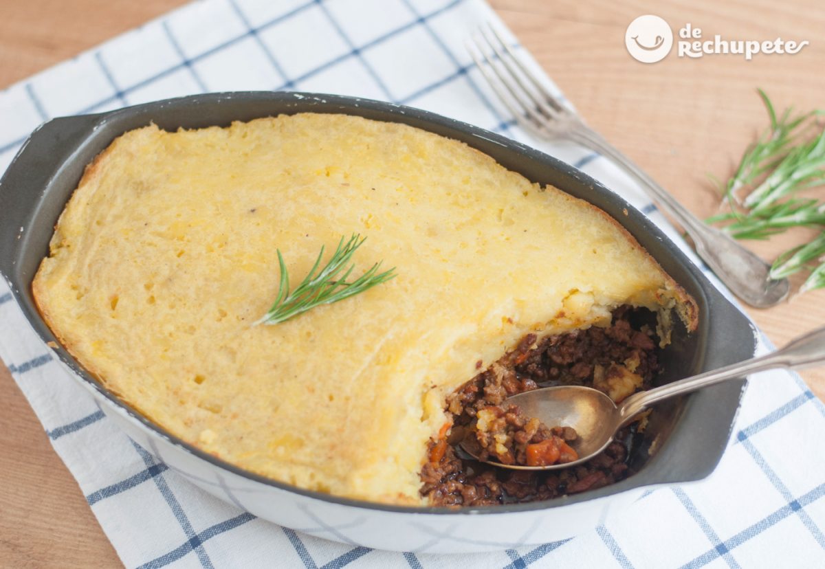 Pastel de pastor o Shepherd´s pie. Receta inglesa deliciosa