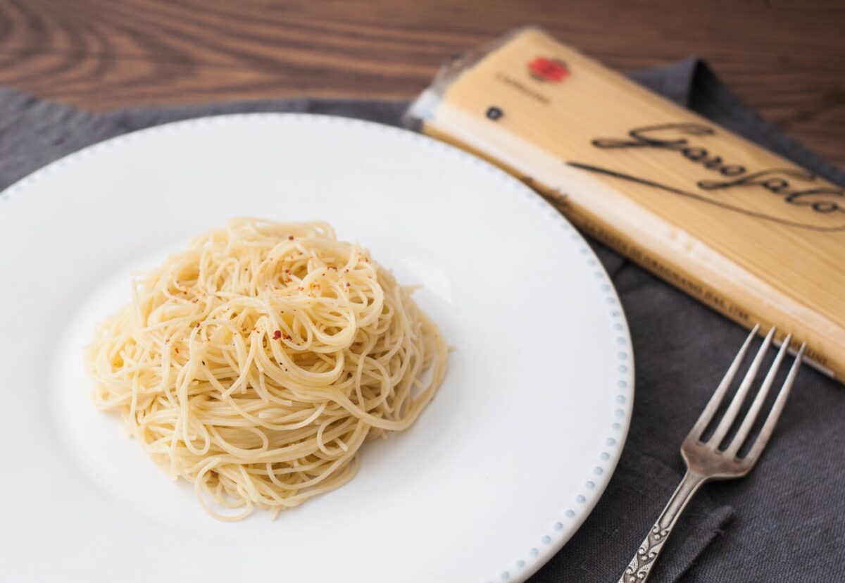 Pasta aglio, olio e peperonchino
