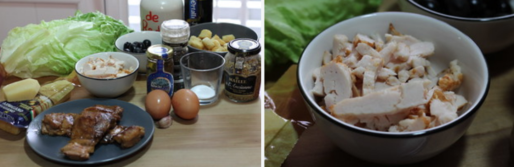 Ensalada César con pollo. Receta de la ensalada más famosa