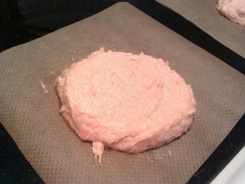 Hamburguesa de salmón. receta tradicional sueca