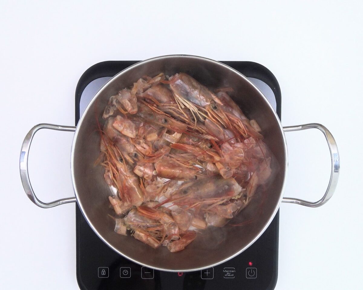 Risotto de setas y gambas. Receta casera para disfrutar del otoño