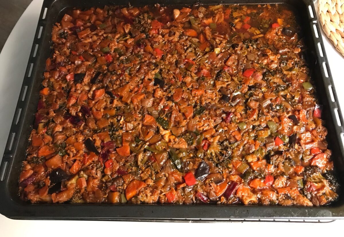 Caldo de verduras concentrado