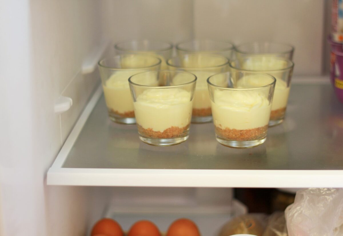 Mini cheesecakes o tartas de queso individuales súper fáciles