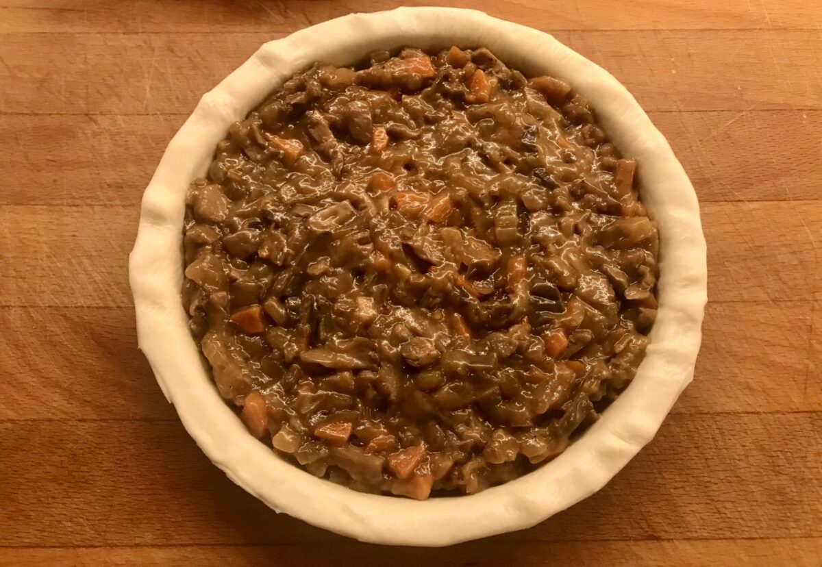 Tarta salada terrorífica para Halloween