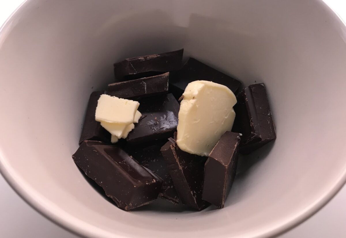 Trufas momia de dos chocolates
