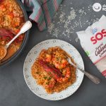 Arroz caldoso con carabineros