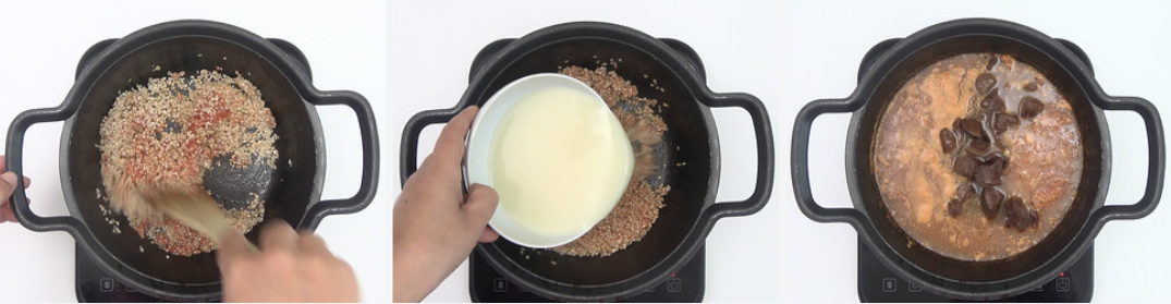 Arroz caldoso con pato