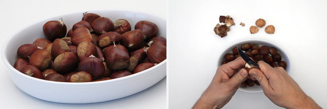 Cómo hacer Marrón Glacé. Receta de este postre gallego de castañas en almíbar