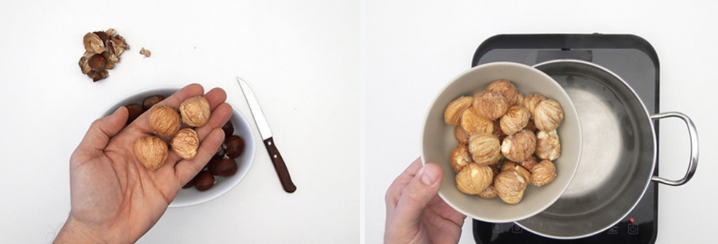 Cómo hacer Marrón Glacé. Receta de este postre gallego de castañas en almíbar