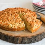 Tarta de almendras casera. Receta portuguesa tradicional y deliciosa