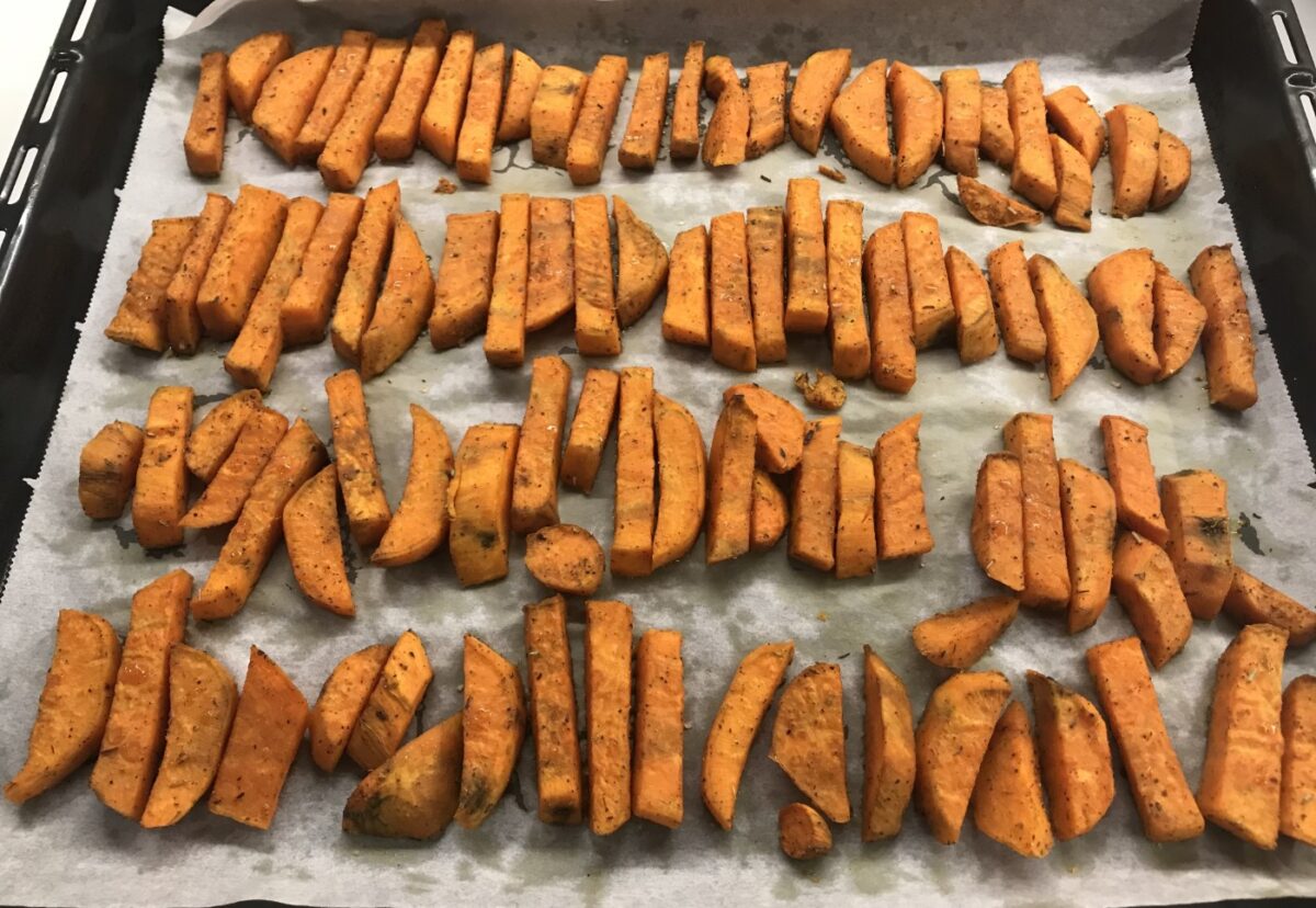 Boniatos al horno o asados